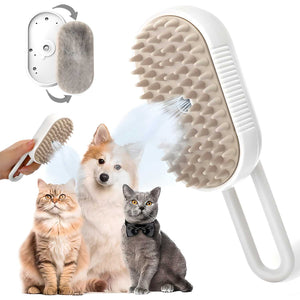 Steam Brush for Dog&Cat