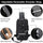 FASHION Men's Anti-Theft PU Leather Chest Bag With Password Lock & USB Charging - Waterproof Travel Sling Bag