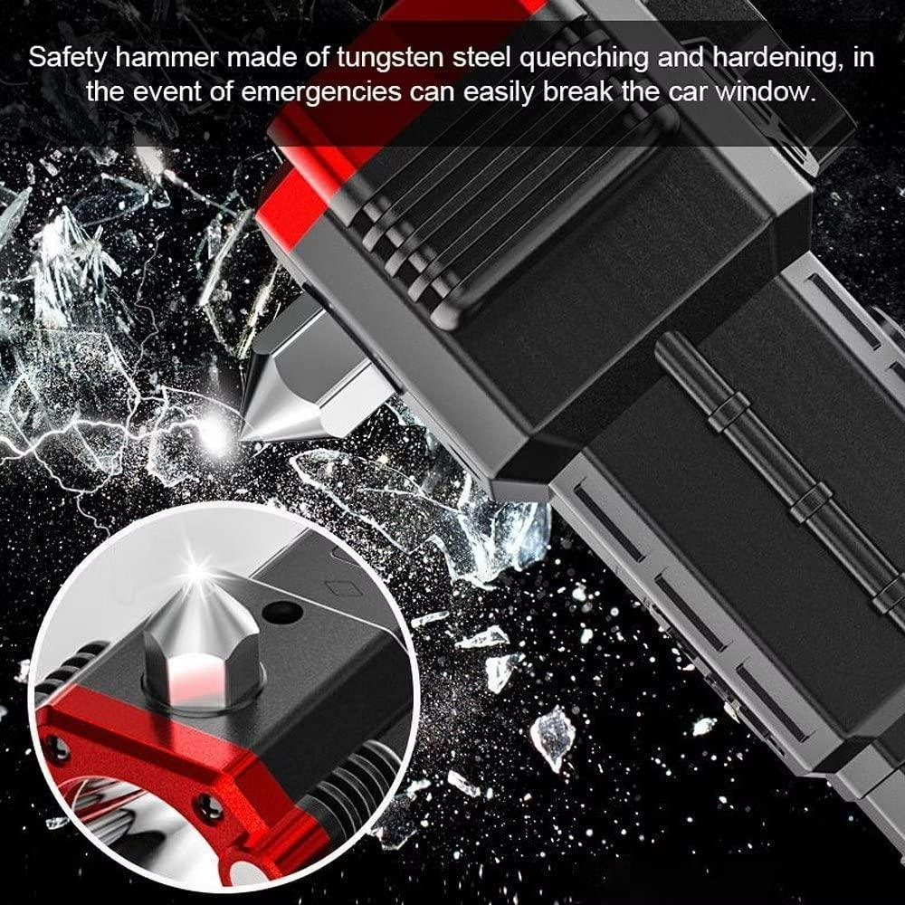 Portable LED Flashlight Multifunctional Work Light Power Bank Emergencies