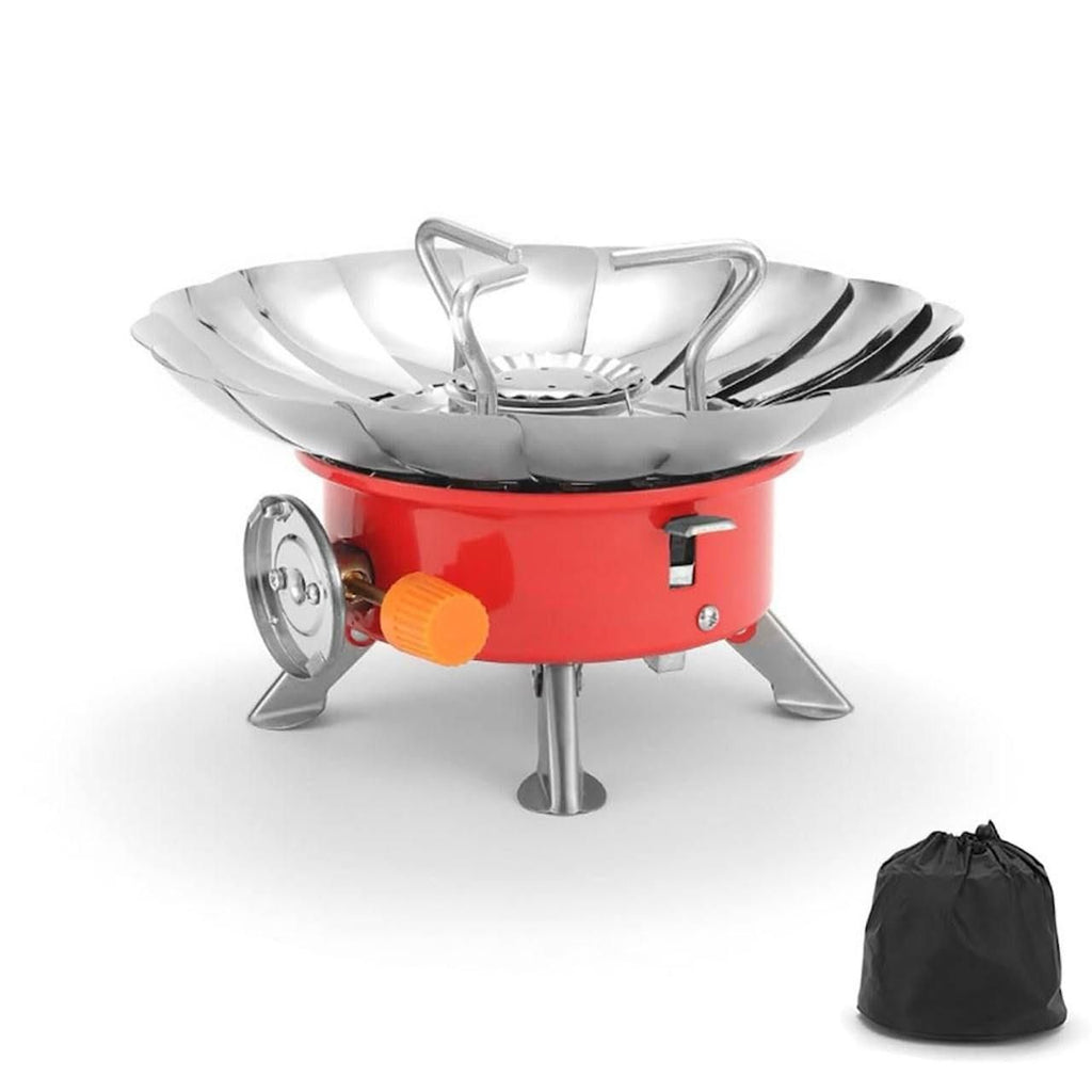 Windproof Outdoor Electronic Foldable Lotus Gas Stove