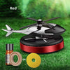 Solar Car Helicopter Air Freshener – Rotating Solar Car Decoration