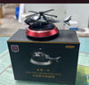 Solar Car Helicopter Air Freshener – Rotating Solar Car Decoration